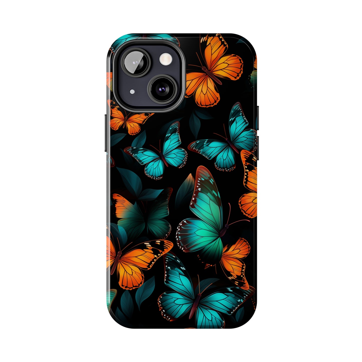 Butterflies #03, iPhone 7, 8, X, 11, 12, 13, 14, 15+ case.