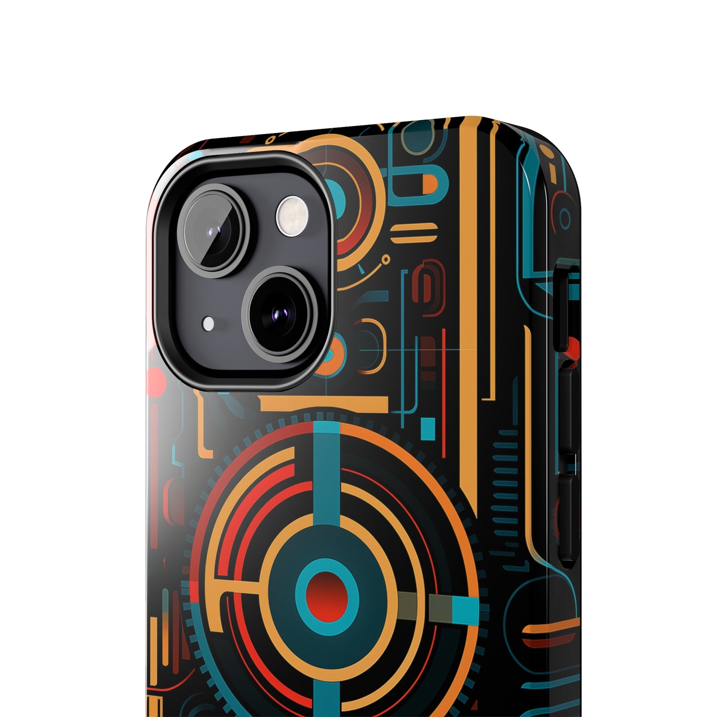 Futuristic #05, iPhone 7, 8, X, 11, 12, 13, 14, 15+ case.