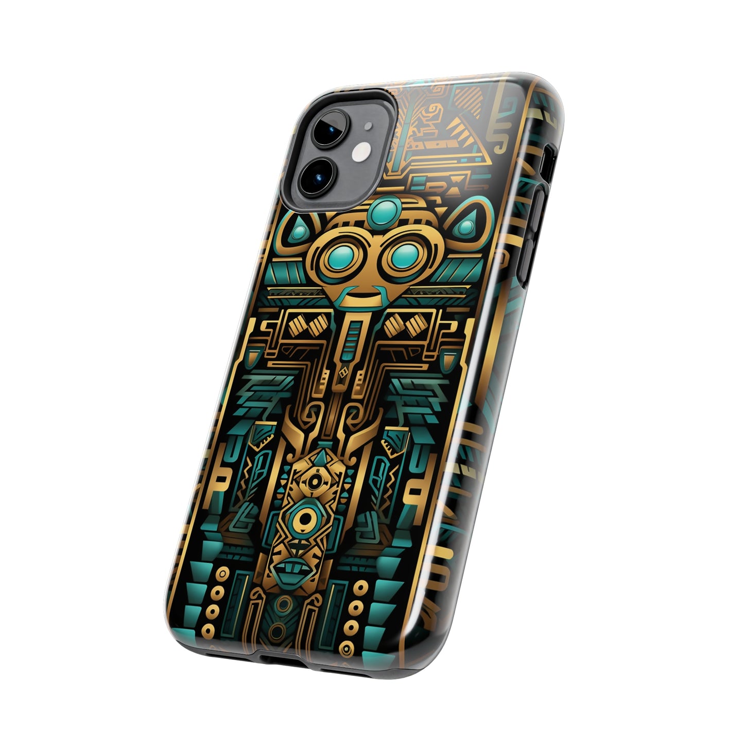 Aztec Vibes #03, iPhone 7, 8, X, 11, 12, 13, 14, 15+ case.