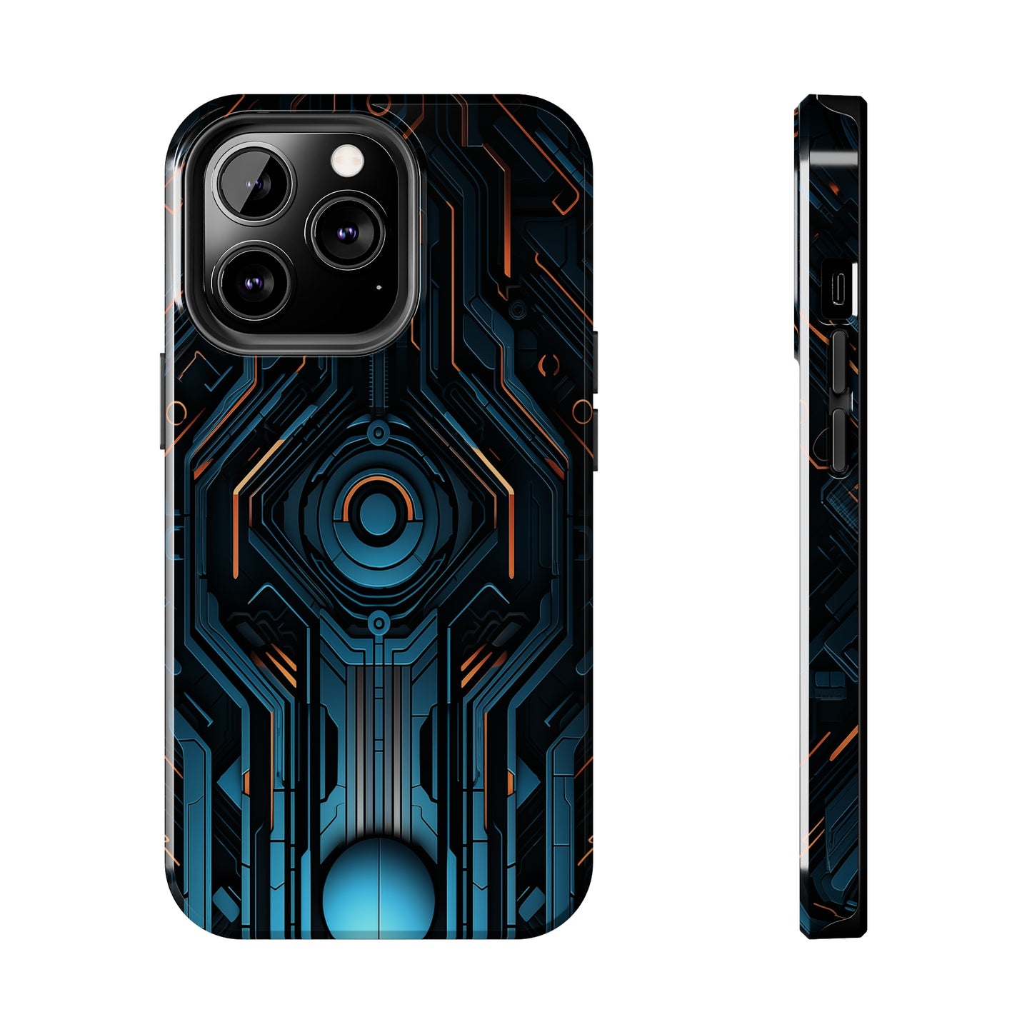 Futuristic #03, iPhone 7, 8, X, 11, 12, 13, 14, 15+ case.