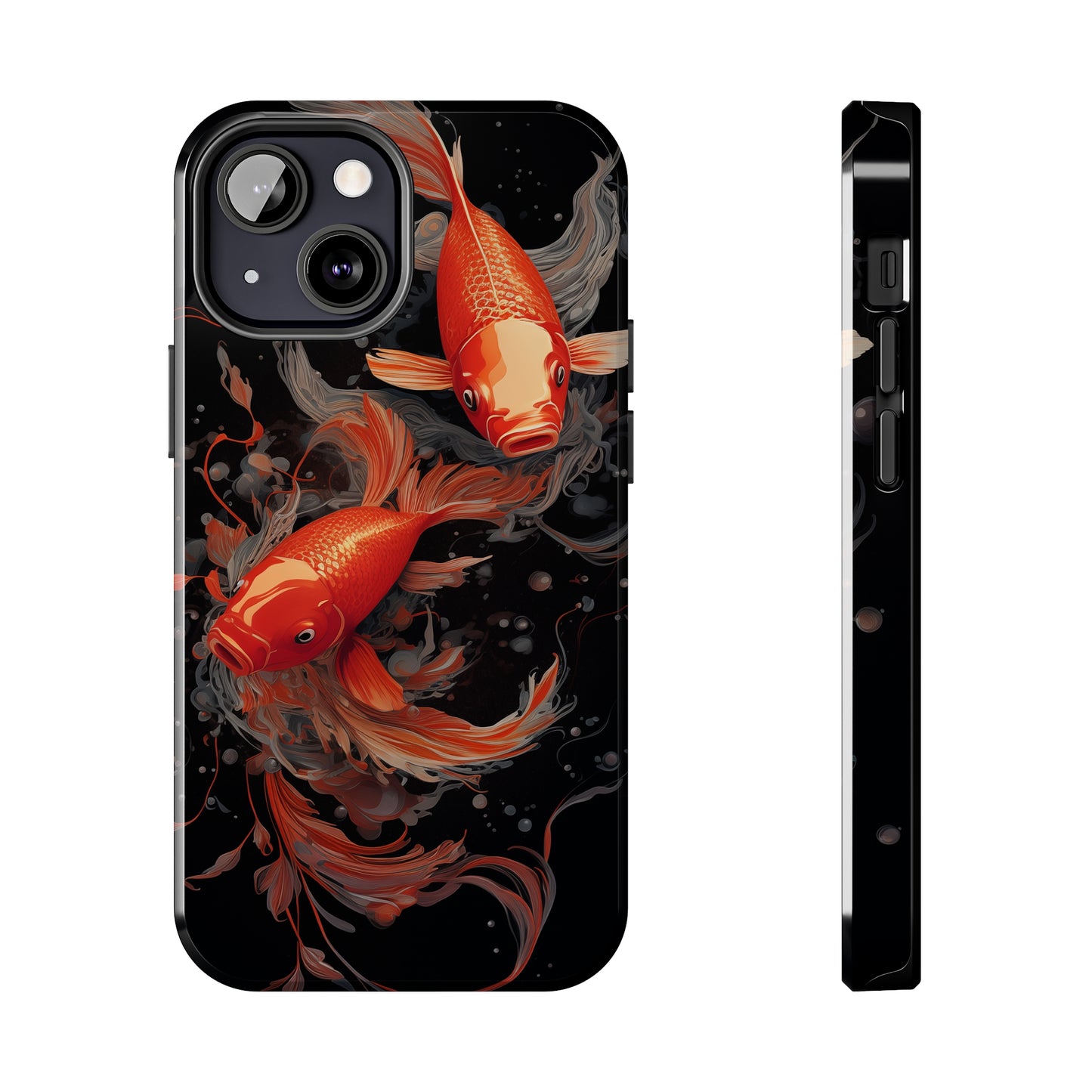 Koi fish #01, iPhone 7, 8, X, 11, 12, 13, 14, 15+ case.