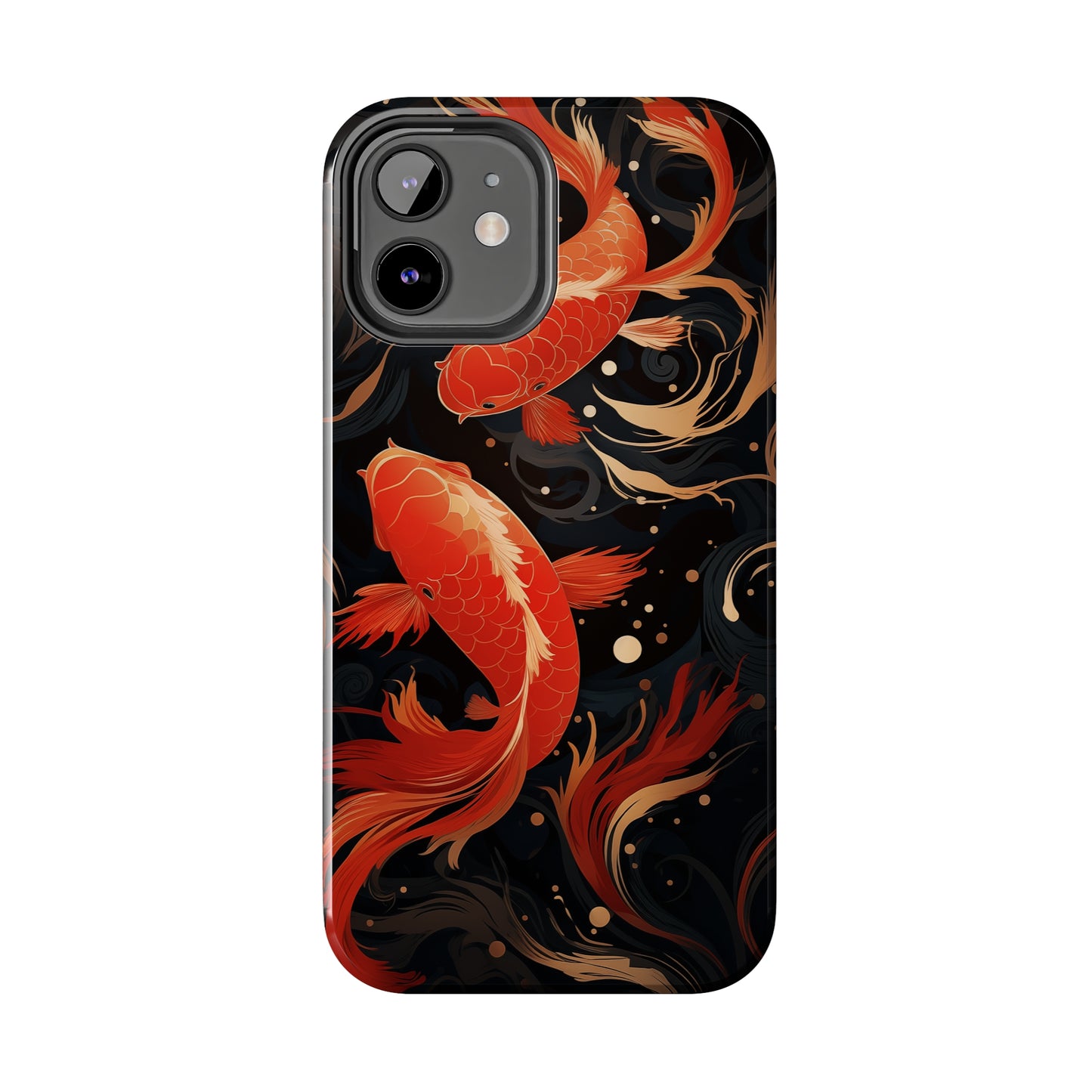 Koi fish #03, iPhone 7, 8, X, 11, 12, 13, 14, 15+ case.