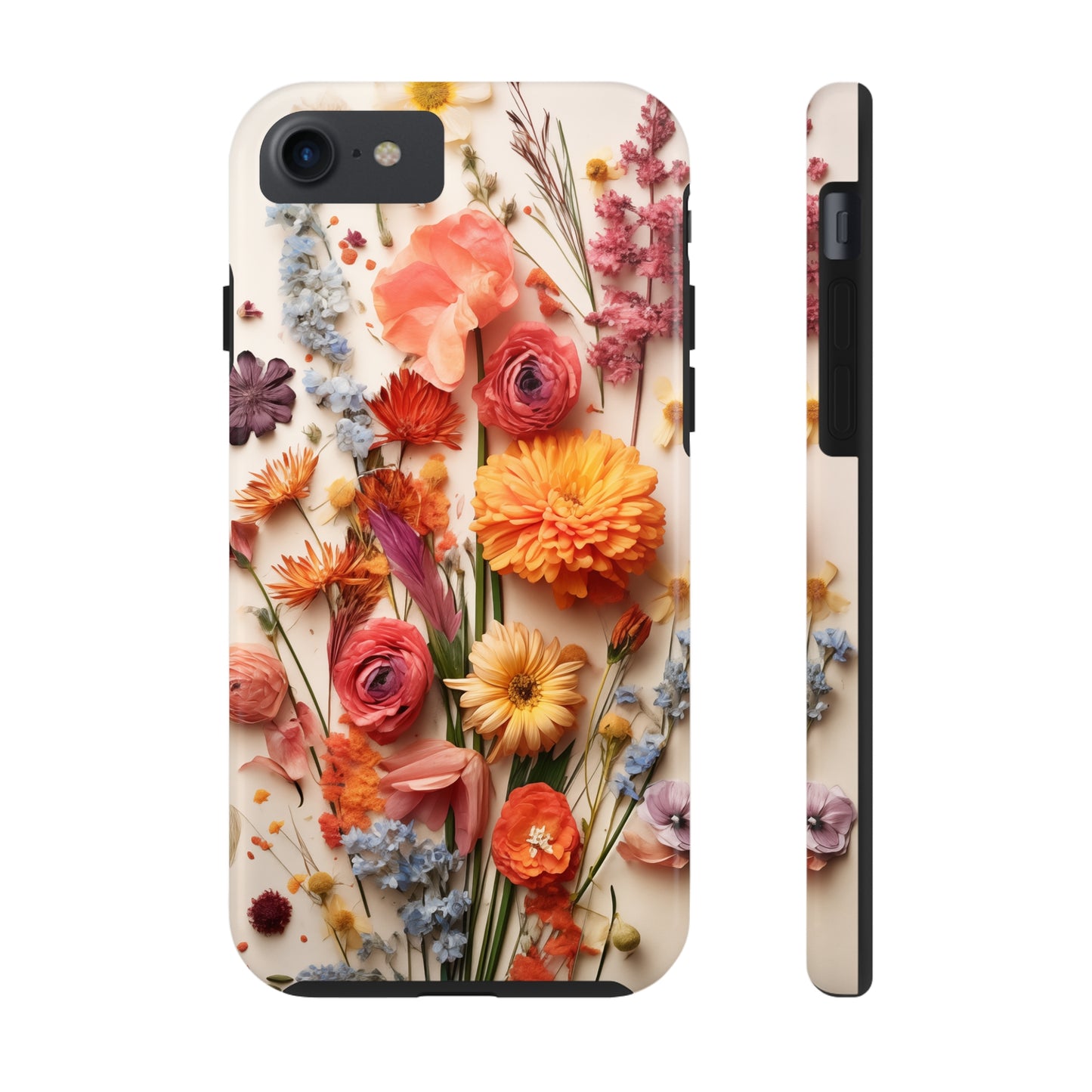 Dried Flowers #02, iPhone 7, 8, X, 11, 12, 13, 14, 15+ case.