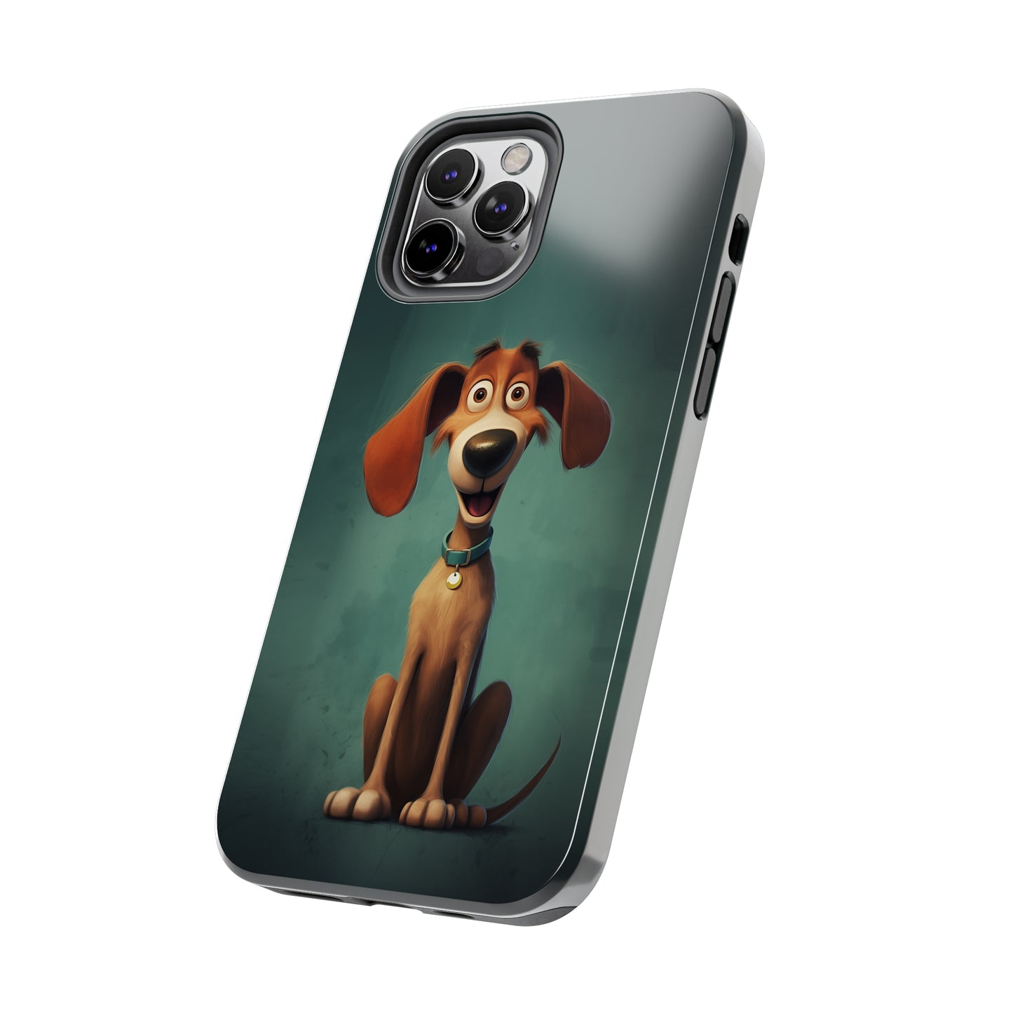 Hux, Cartoon Dog, iPhone 7, 8, X, 11, 12, 13, 14, 15+ case.