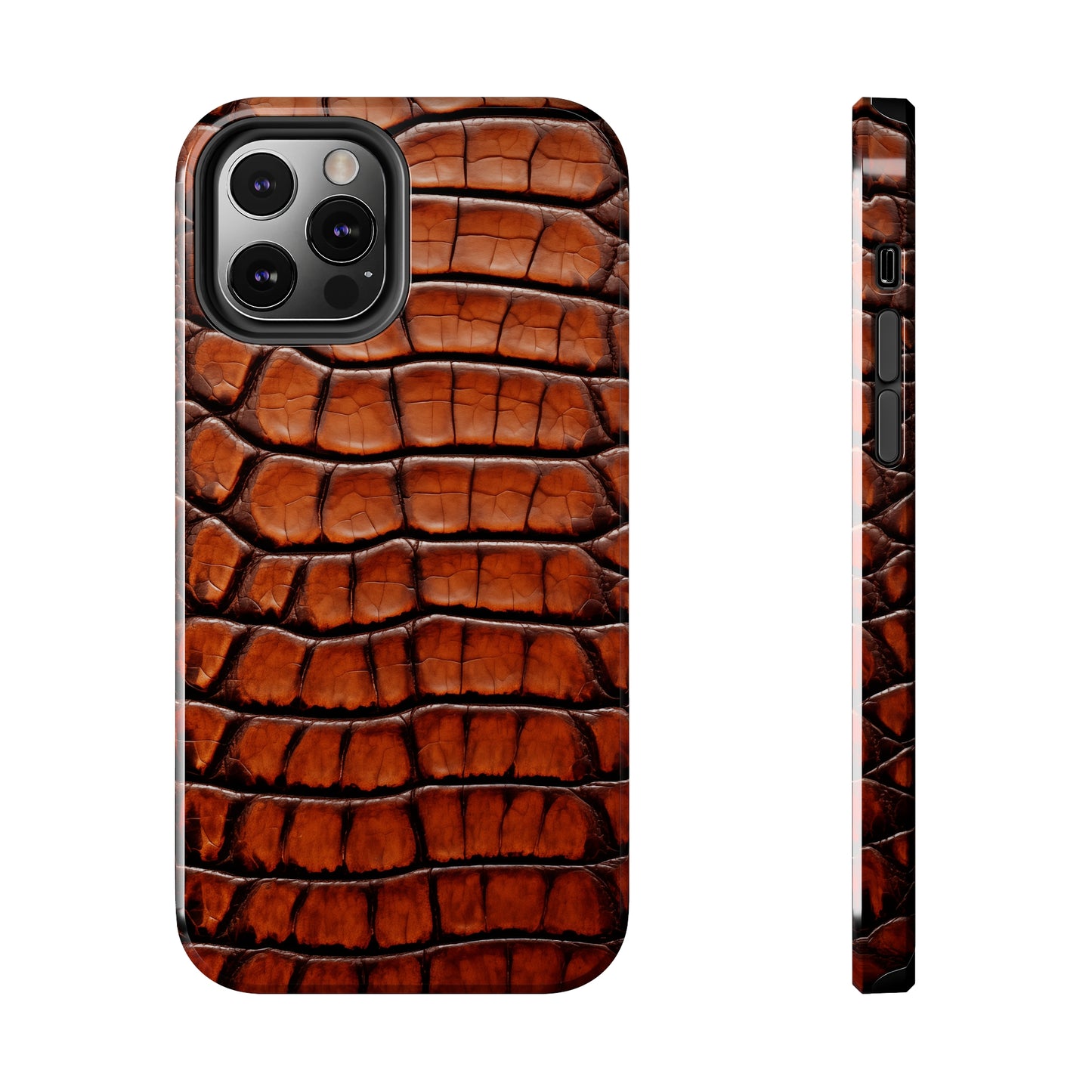 Alligator skin #04, iPhone 7, 8, X, 11, 12, 13, 14, 15+ case.