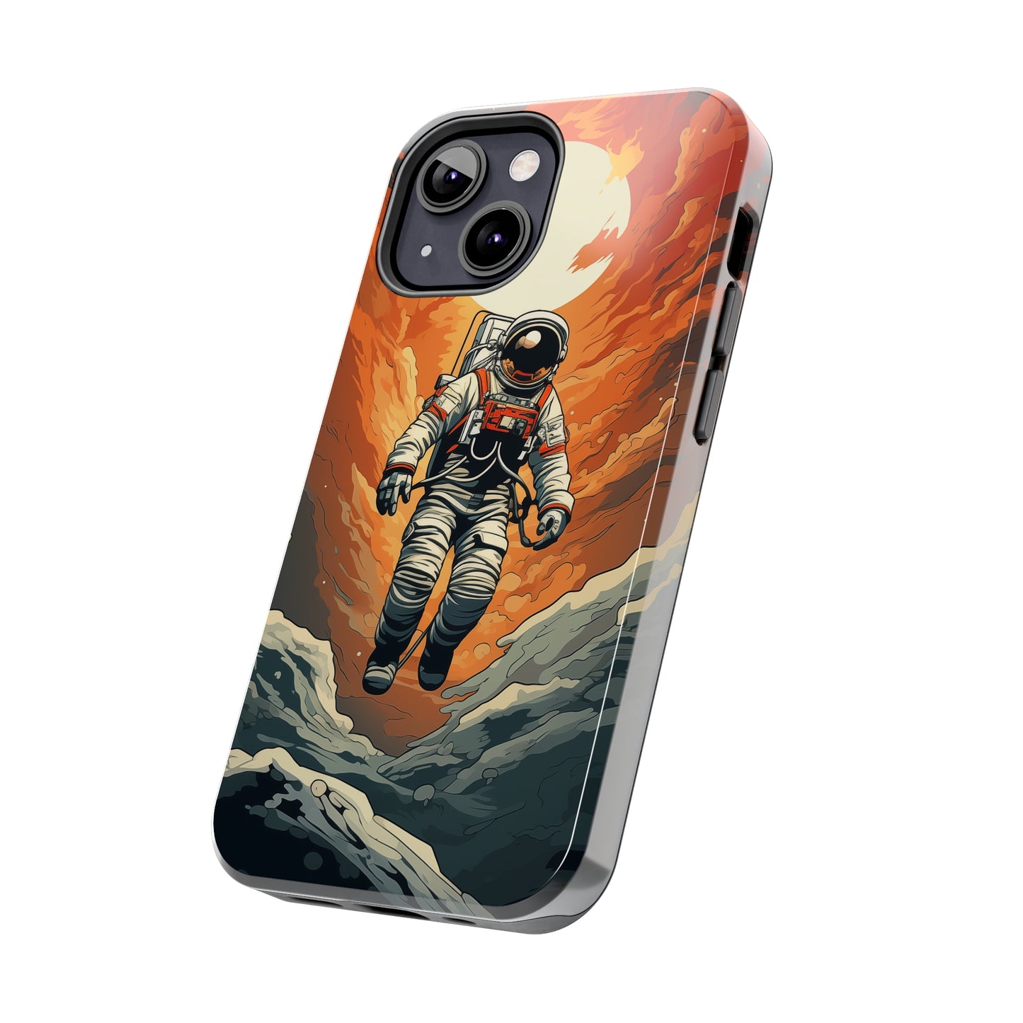 Astronaut #03, iPhone 7, 8, X, 11, 12, 13, 14, 15+ case.