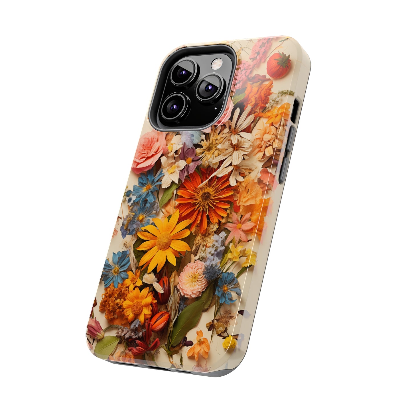 Dried Flowers #03, iPhone 7, 8, X, 11, 12, 13, 14, 15+ case.