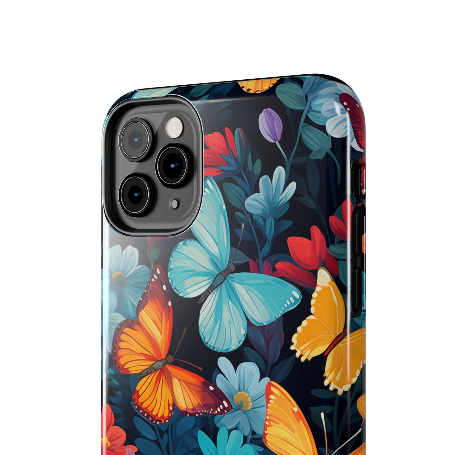 Butterflies #01, iPhone 7, 8, X, 11, 12, 13, 14, 15+ case.