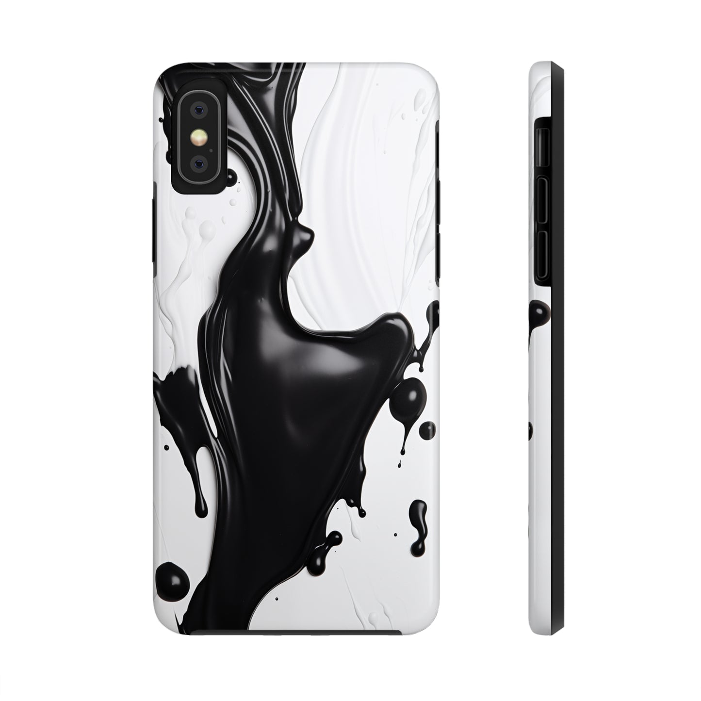 Splatter, iPhone 7, 8, X, 11, 12, 13, 14, 15+ case.