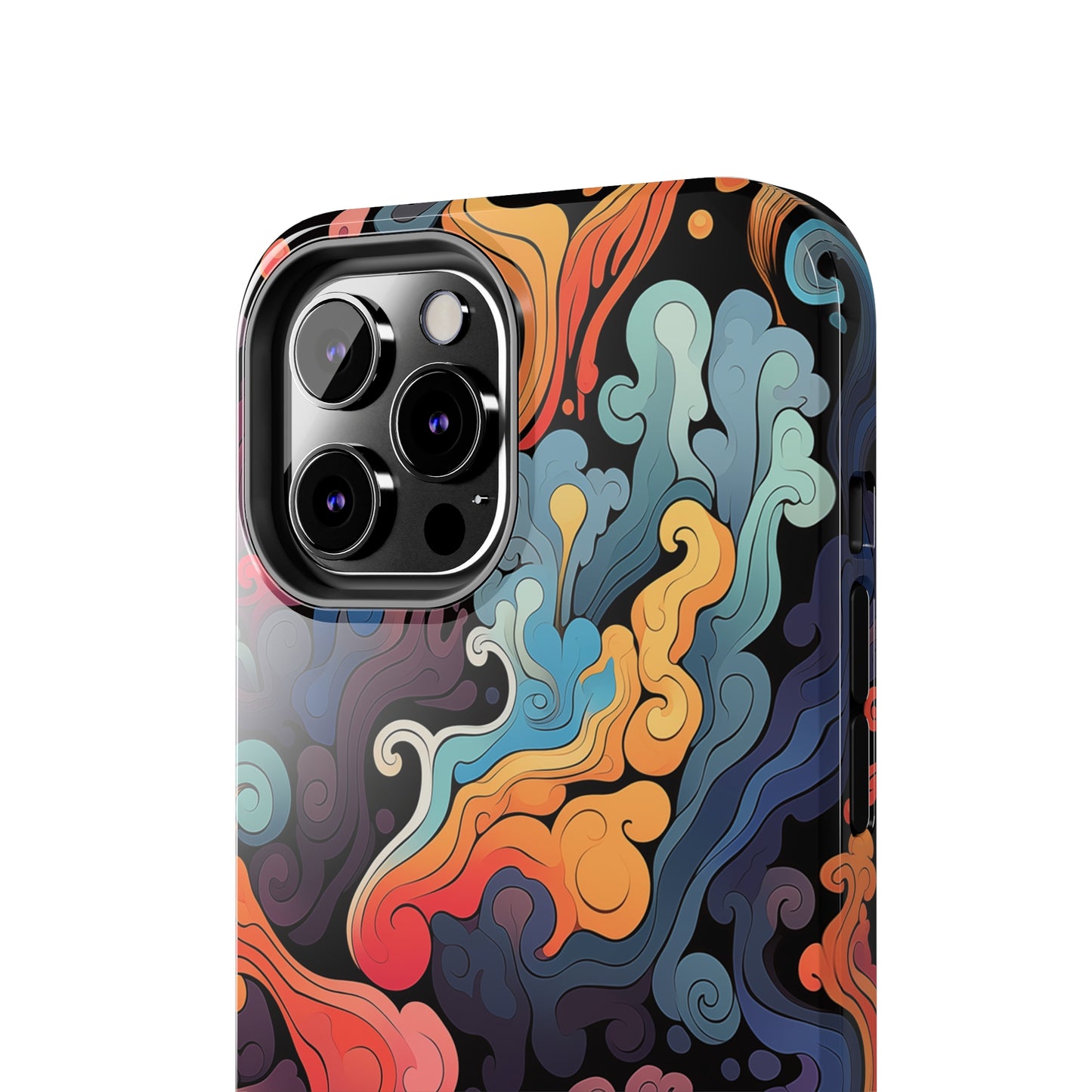 Abstract Swirls #05, iPhone 7, 8, X, 11, 12, 13, 14, 15+ case.