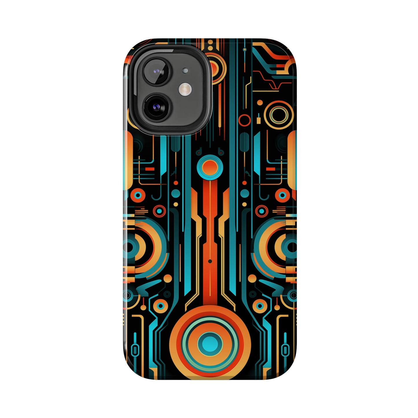 Futuristic #08, iPhone 7, 8, X, 11, 12, 13, 14, 15+ case.