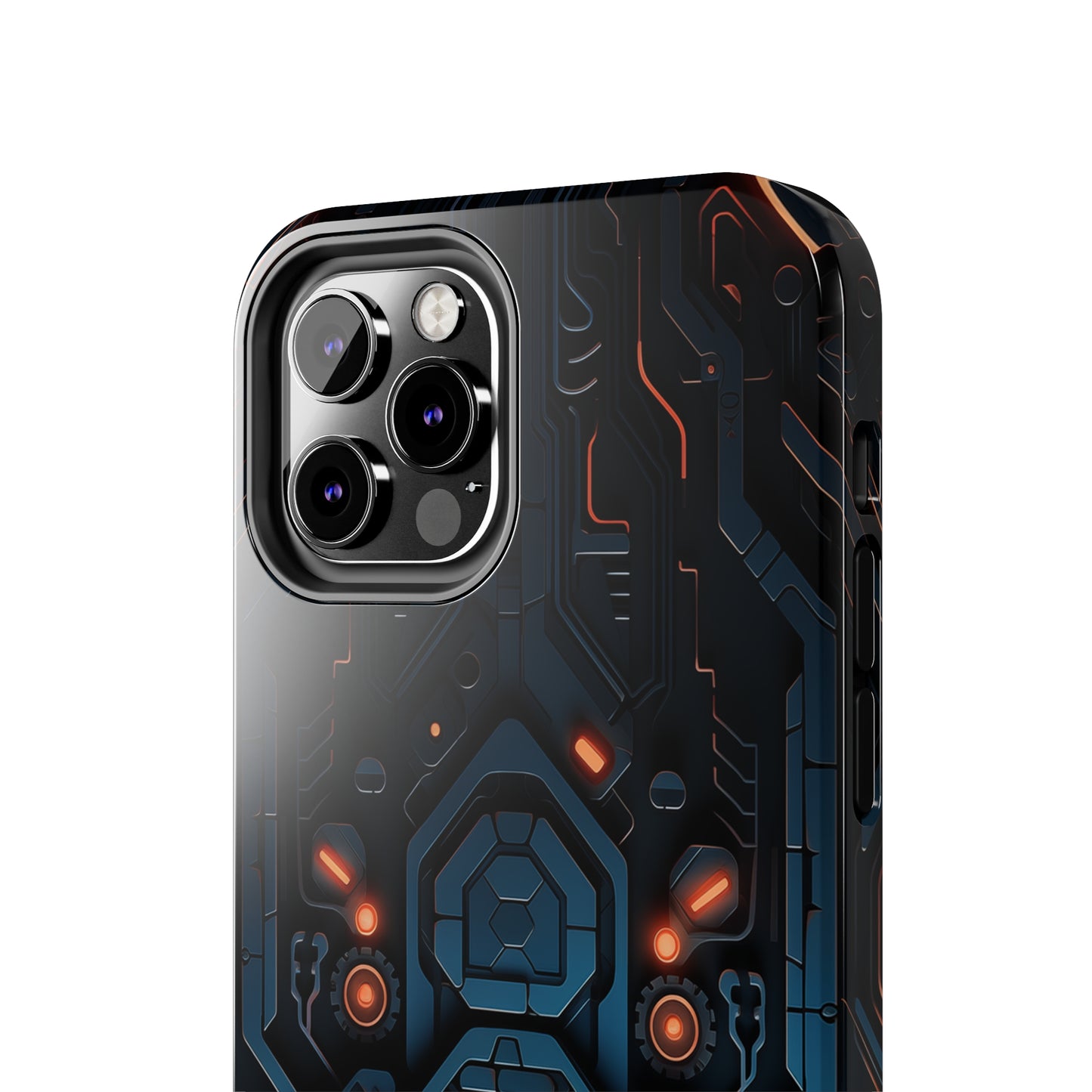 Futuristic #02, iPhone 7, 8, X, 11, 12, 13, 14, 15+ case.