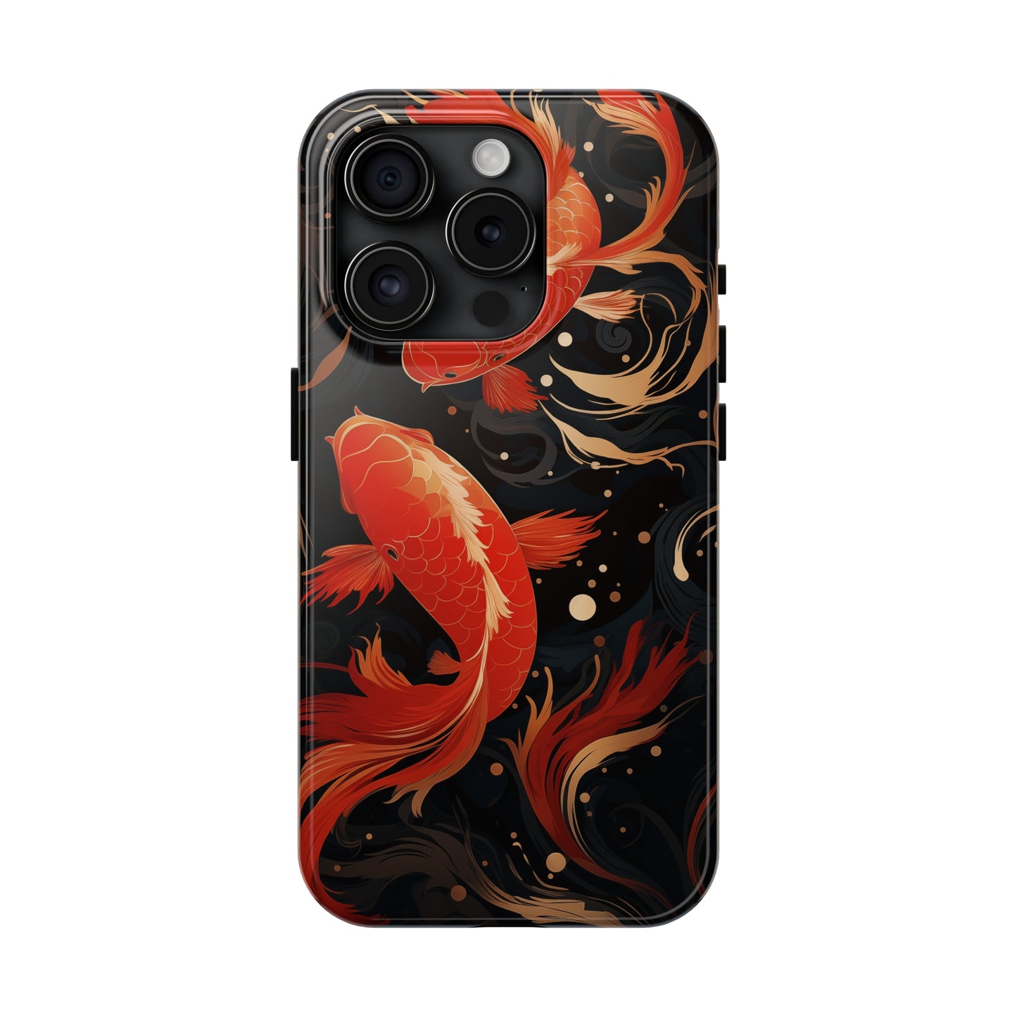 Koi fish #03, iPhone 7, 8, X, 11, 12, 13, 14, 15+ case.