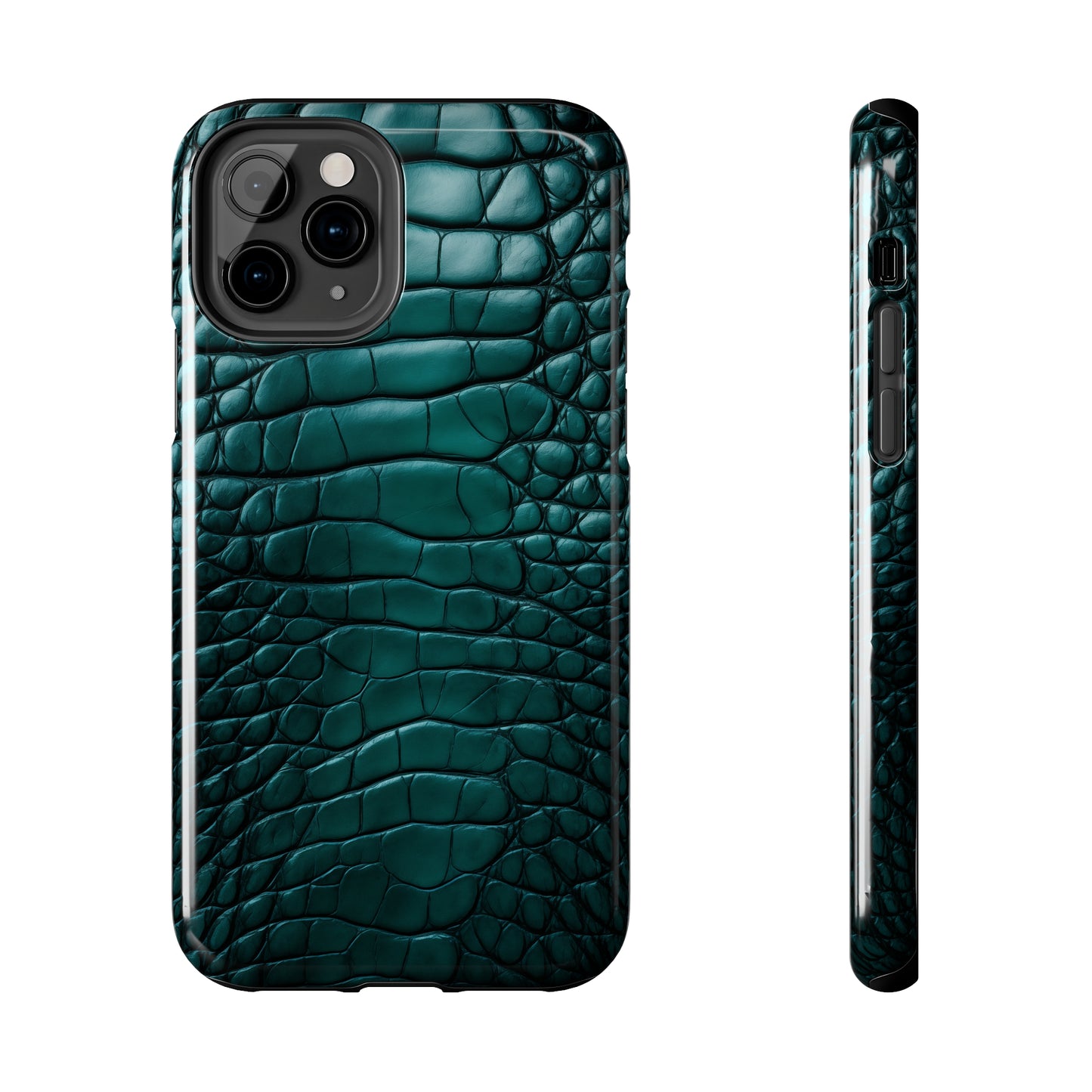 Alligator skin #02, iPhone 7, 8, X, 11, 12, 13, 14, 15+ case.