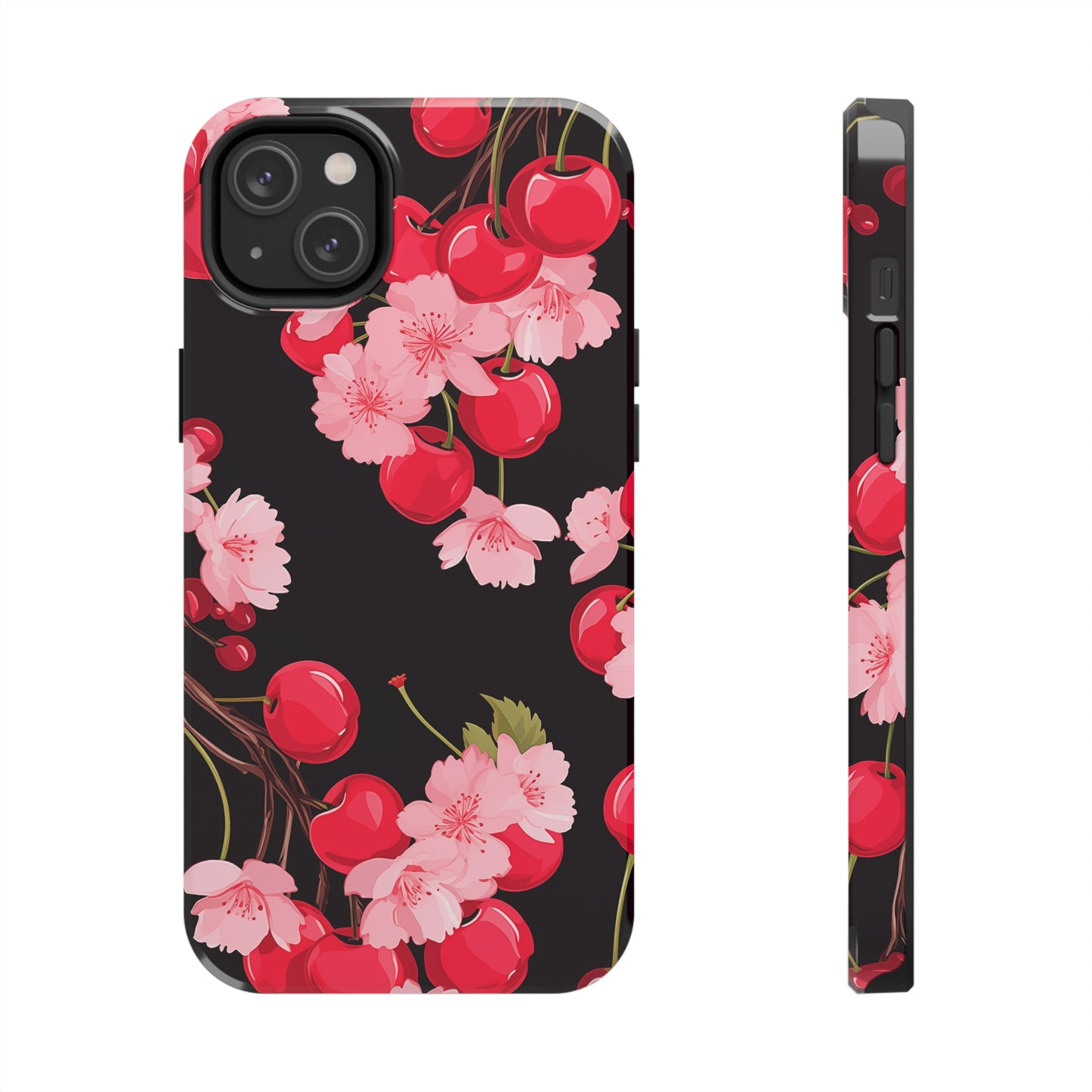 Cherries #05, iPhone 7, 8, X, 11, 12, 13, 14, 15+ case.