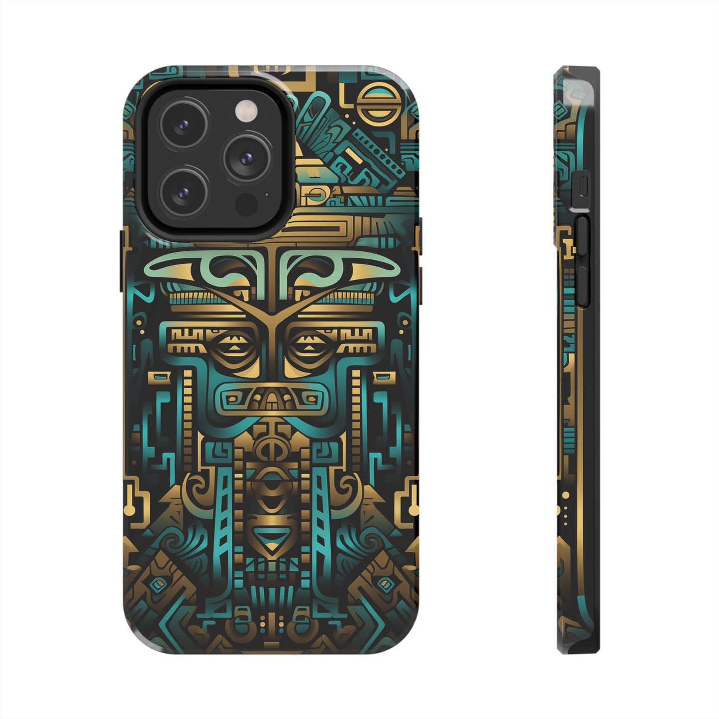 Aztec Vibes #02, iPhone 7, 8, X, 11, 12, 13, 14, 15+ case.