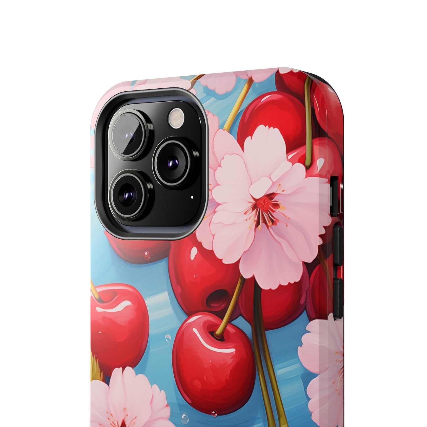 Cherries #04, iPhone 7, 8, X, 11, 12, 13, 14, 15+ case.