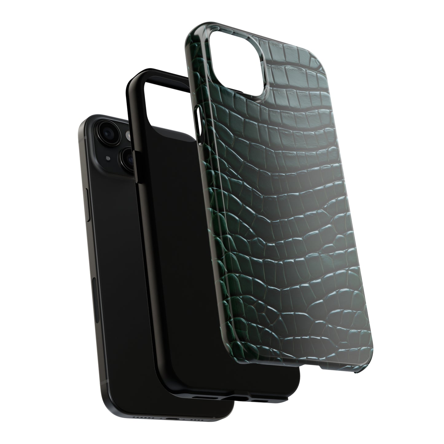 Alligator skin #03, iPhone 7, 8, X, 11, 12, 13, 14, 15+ case.