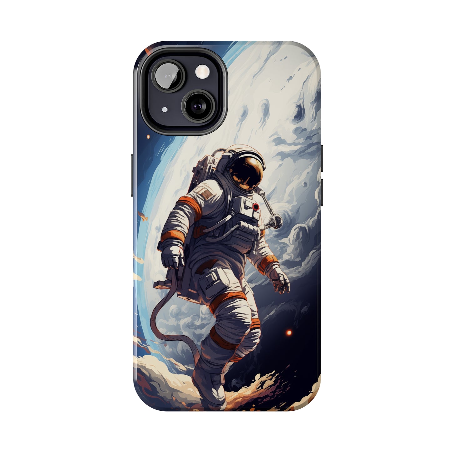 Astronaut #04, iPhone 7, 8, X, 11, 12, 13, 14, 15+ case.