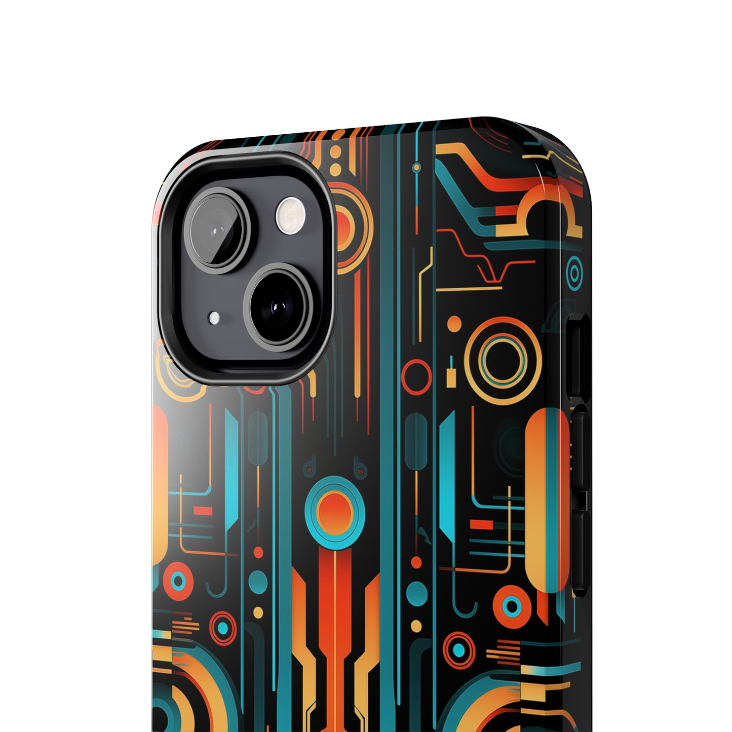 Futuristic #08, iPhone 7, 8, X, 11, 12, 13, 14, 15+ case.