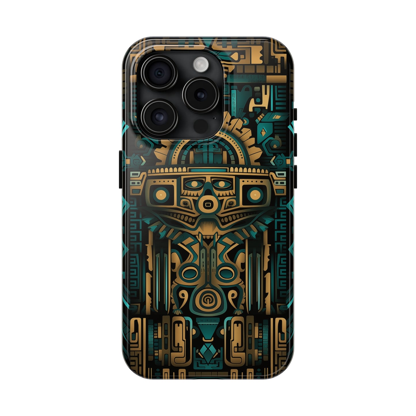 Aztec Vibes, iPhone 7, 8, X, 11, 12, 13, 14, 15+ case.