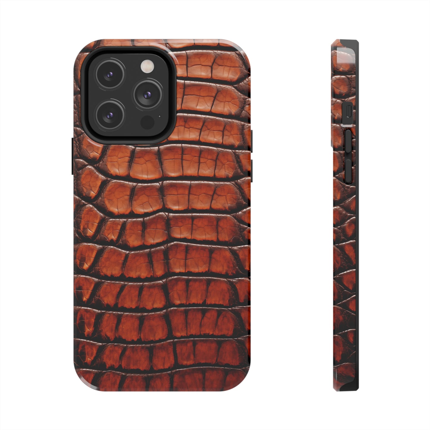 Alligator skin #04, iPhone 7, 8, X, 11, 12, 13, 14, 15+ case.