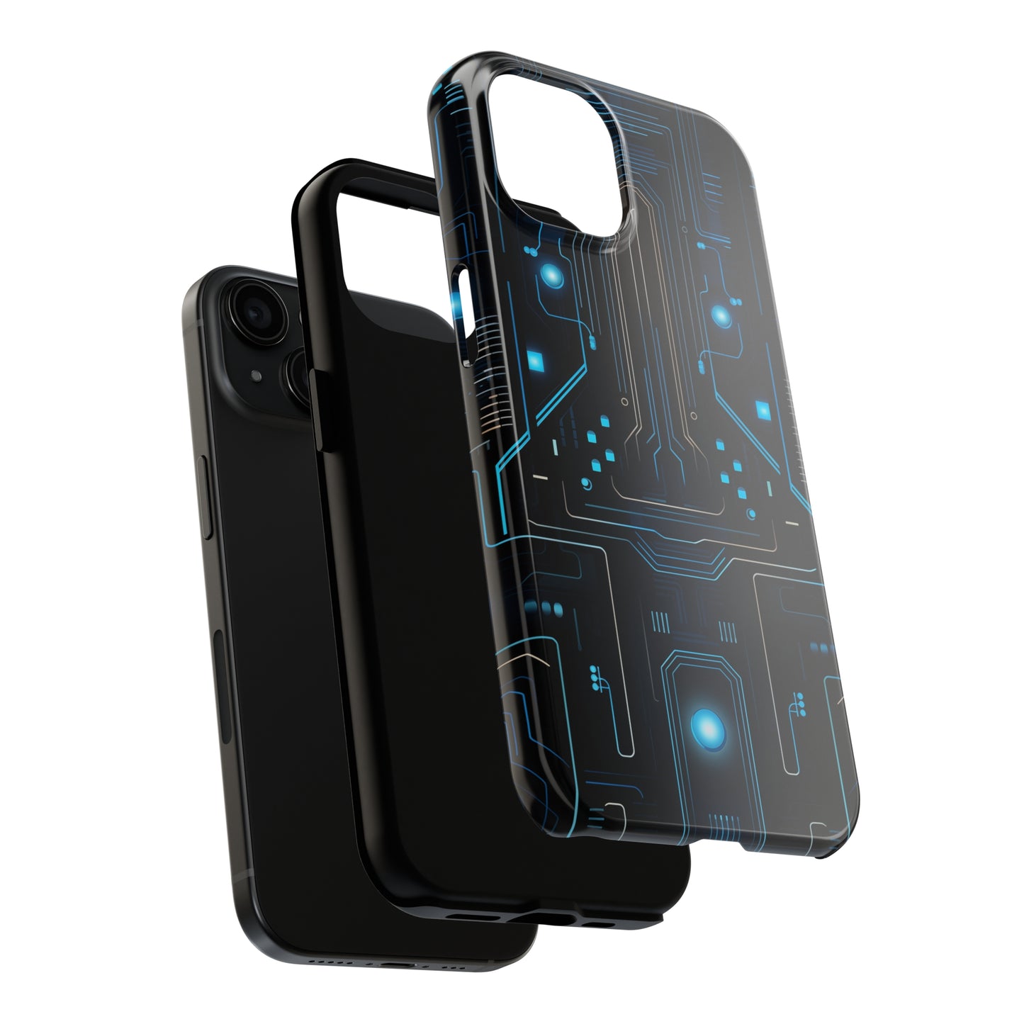 Futuristic #04, iPhone 7, 8, X, 11, 12, 13, 14, 15+ case.