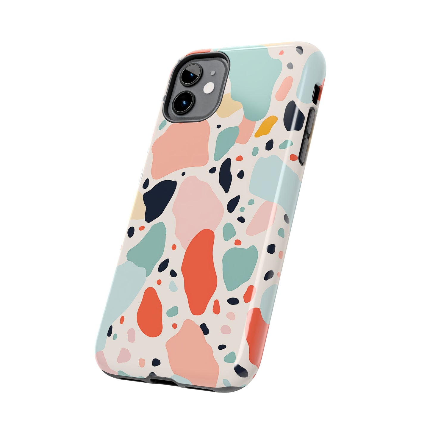 Terrazzo, iPhone 7, 8, X, 11, 12, 13, 14, 15+ case.