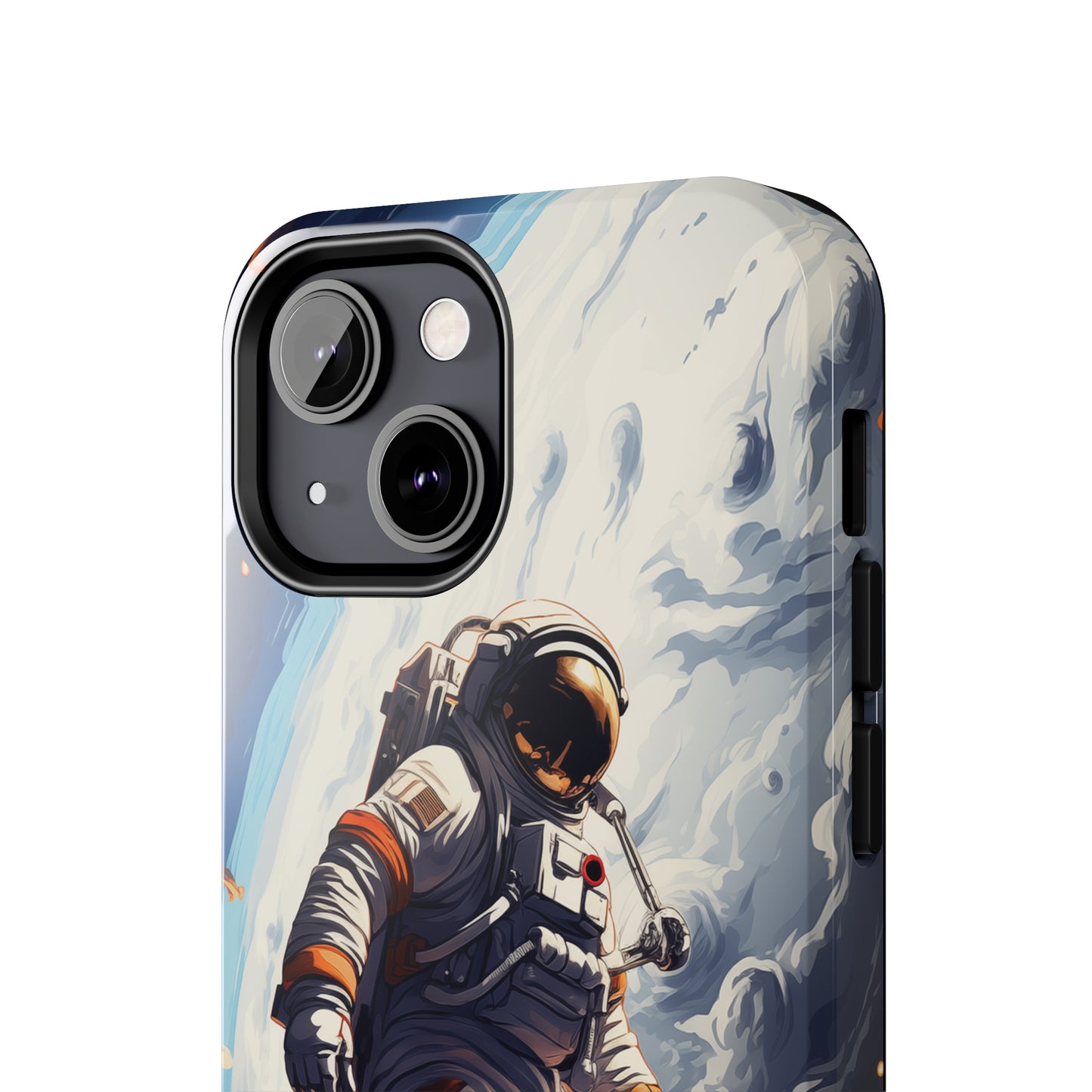 Astronaut #04, iPhone 7, 8, X, 11, 12, 13, 14, 15+ case.