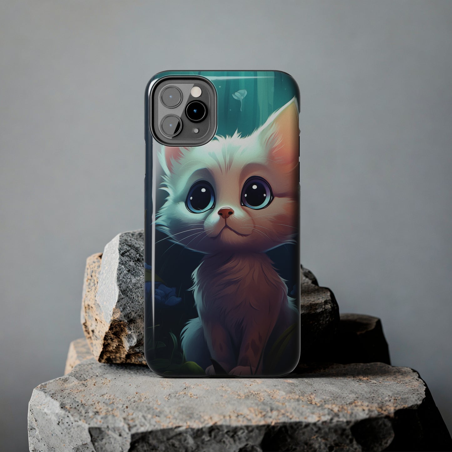 Kitten, iPhone 7, 8, X, 11, 12, 13, 14, 15+ case.