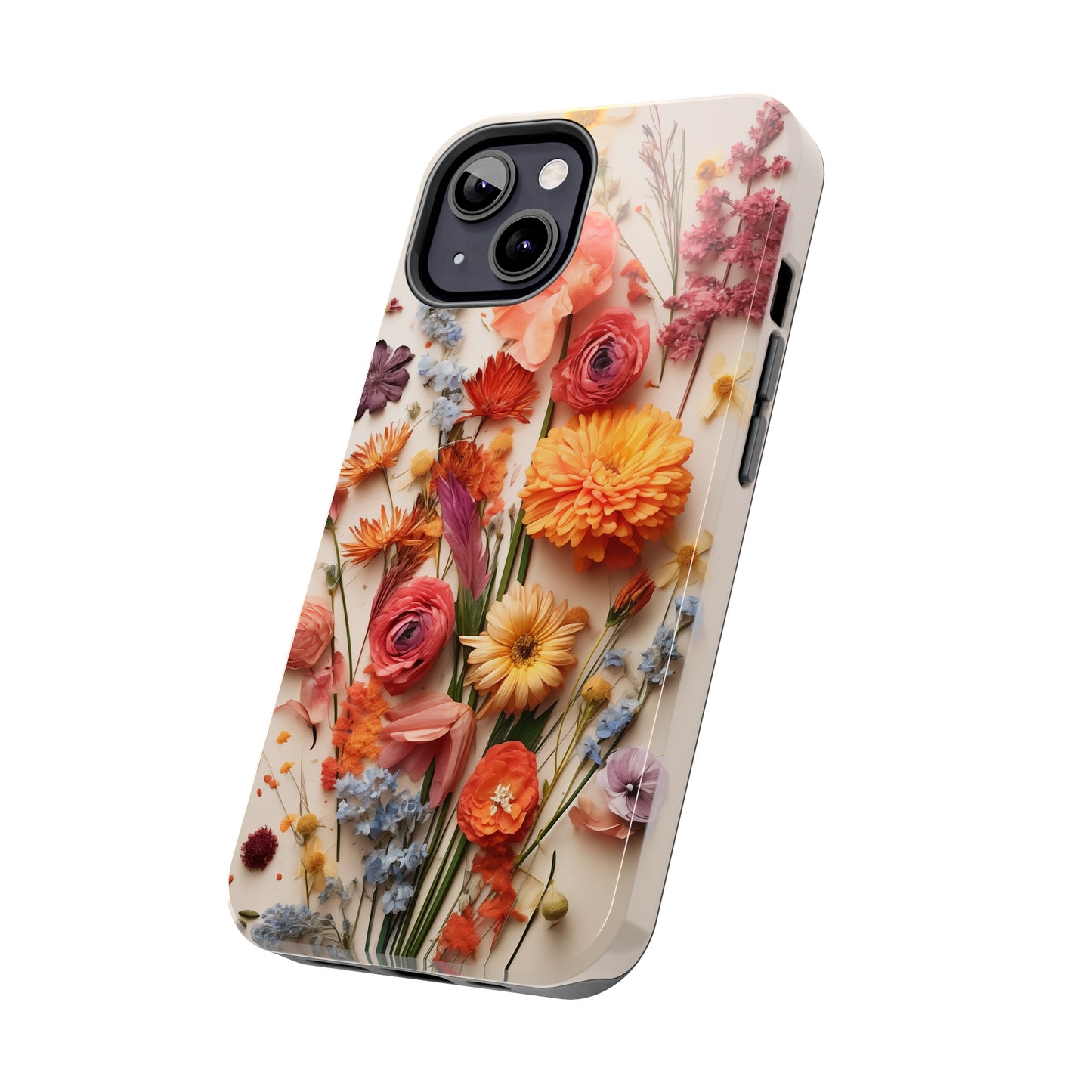 Dried Flowers #02, iPhone 7, 8, X, 11, 12, 13, 14, 15+ case.