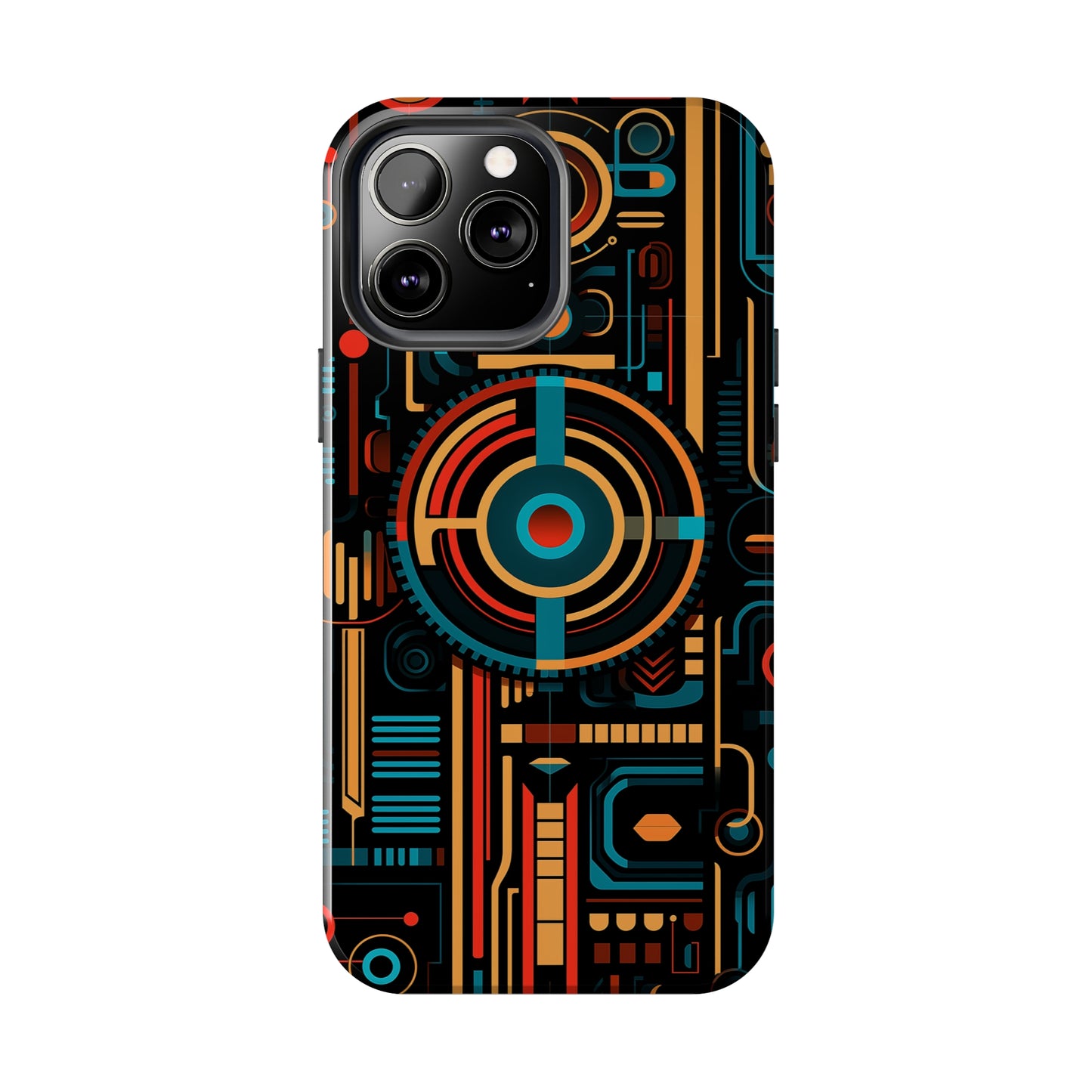 Futuristic #05, iPhone 7, 8, X, 11, 12, 13, 14, 15+ case.