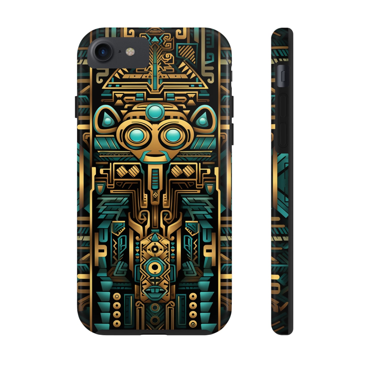 Aztec Vibes #03, iPhone 7, 8, X, 11, 12, 13, 14, 15+ case.