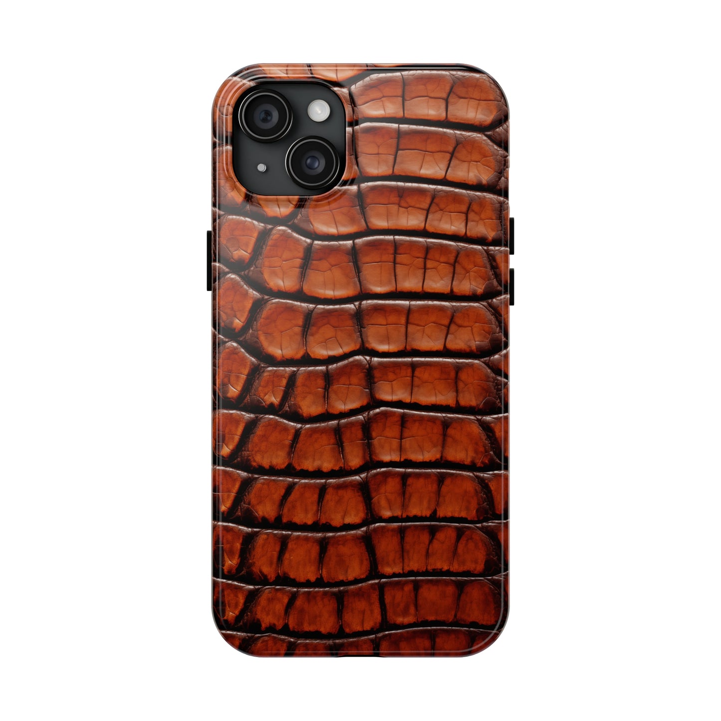 Alligator skin #04, iPhone 7, 8, X, 11, 12, 13, 14, 15+ case.