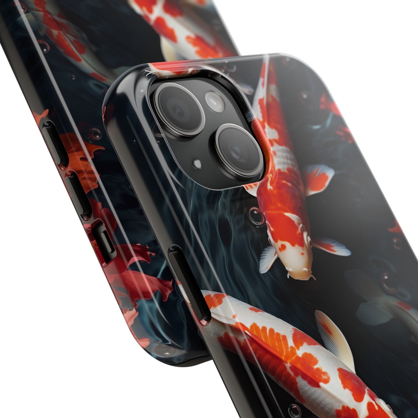 Koi fish #05, iPhone 7, 8, X, 11, 12, 13, 14, 15+ case.