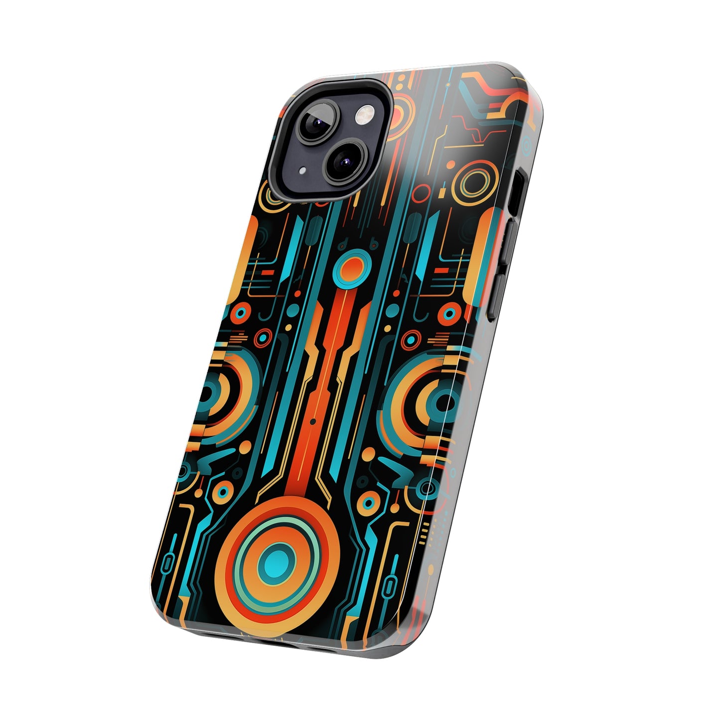 Futuristic #08, iPhone 7, 8, X, 11, 12, 13, 14, 15+ case.