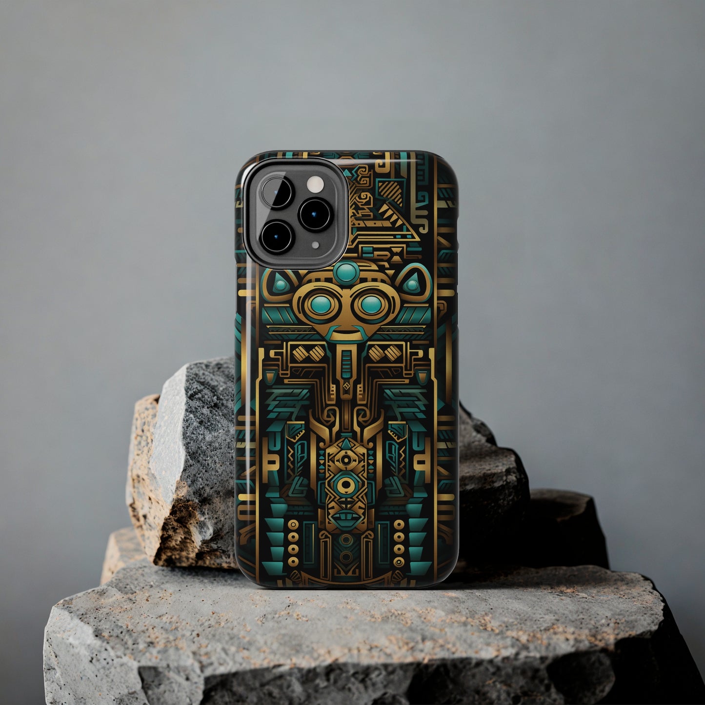 Aztec Vibes #03, iPhone 7, 8, X, 11, 12, 13, 14, 15+ case.