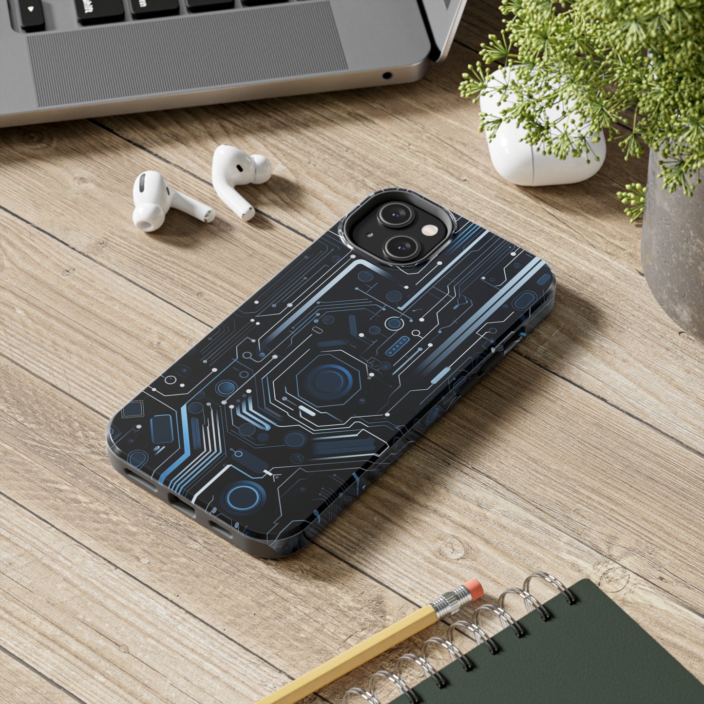 Futuristic #09, iPhone 7, 8, X, 11, 12, 13, 14, 15+ case.