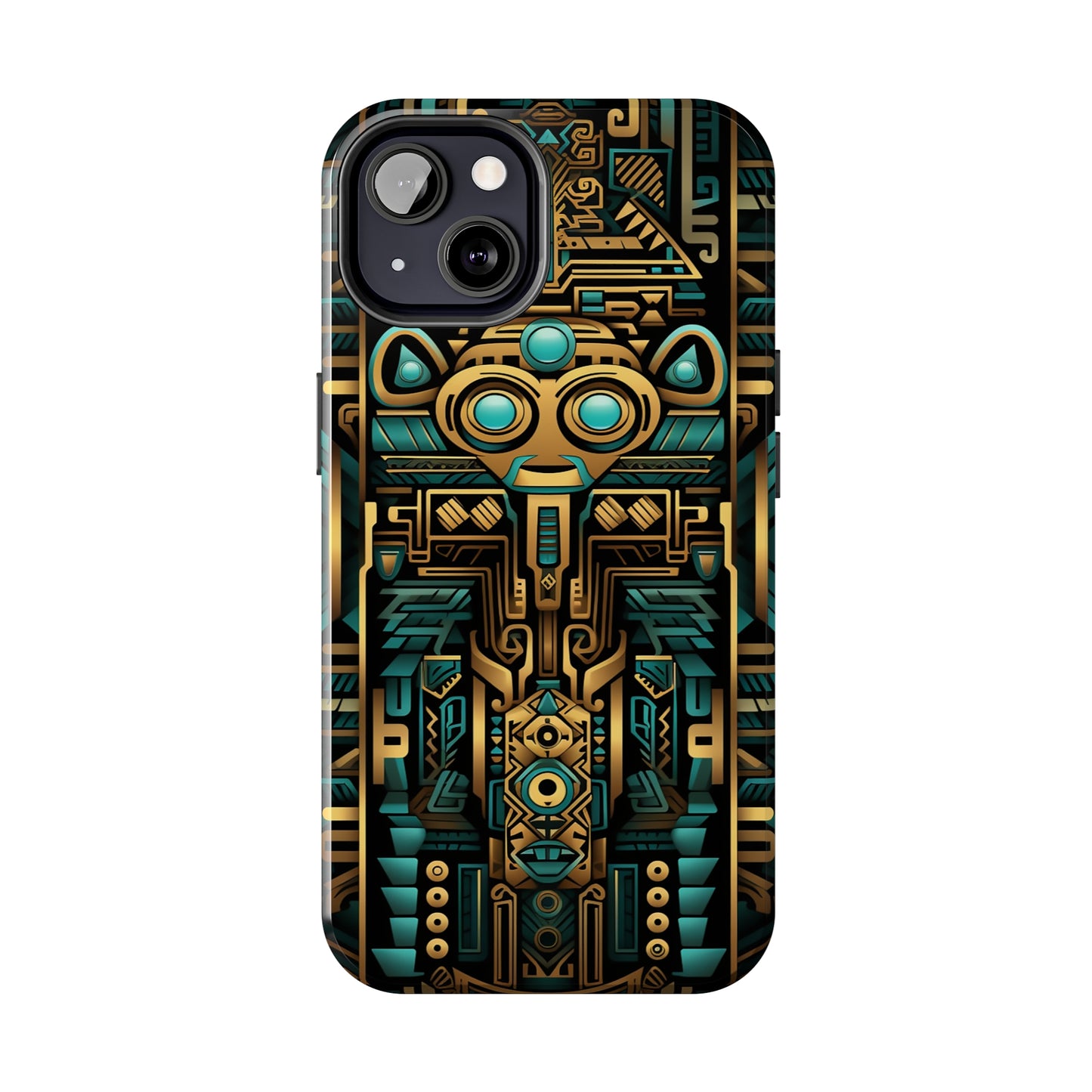 Aztec Vibes #03, iPhone 7, 8, X, 11, 12, 13, 14, 15+ case.