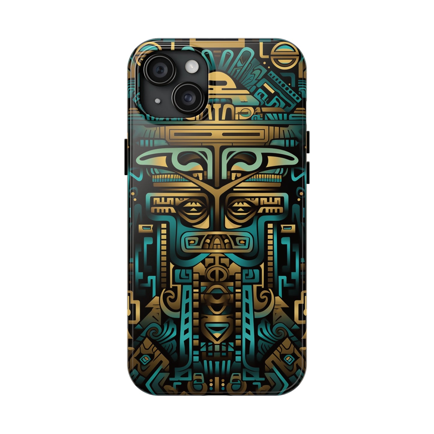 Aztec Vibes #02, iPhone 7, 8, X, 11, 12, 13, 14, 15+ case.