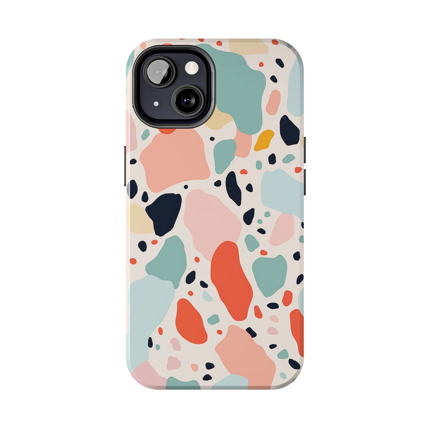 Terrazzo, iPhone 7, 8, X, 11, 12, 13, 14, 15+ case.