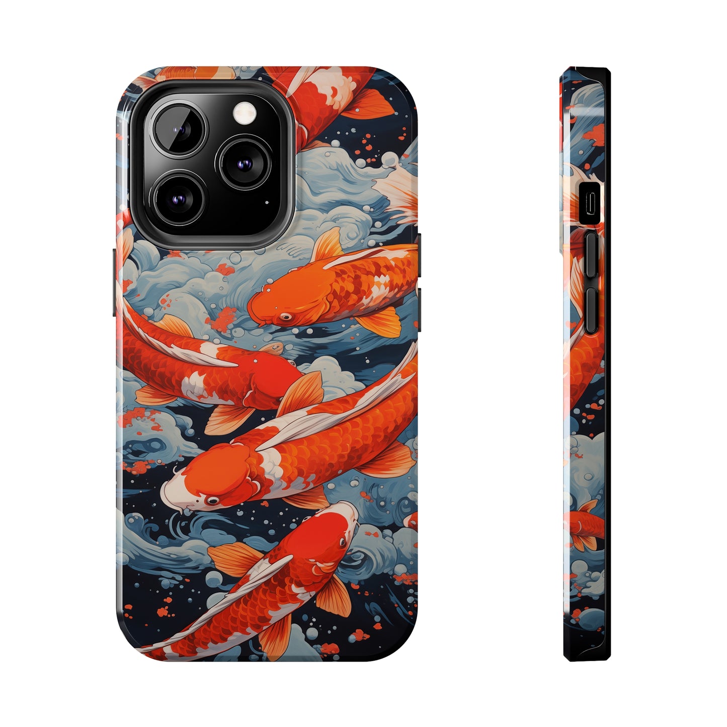 Koi fish #02, iPhone 7, 8, X, 11, 12, 13, 14, 15+ case.