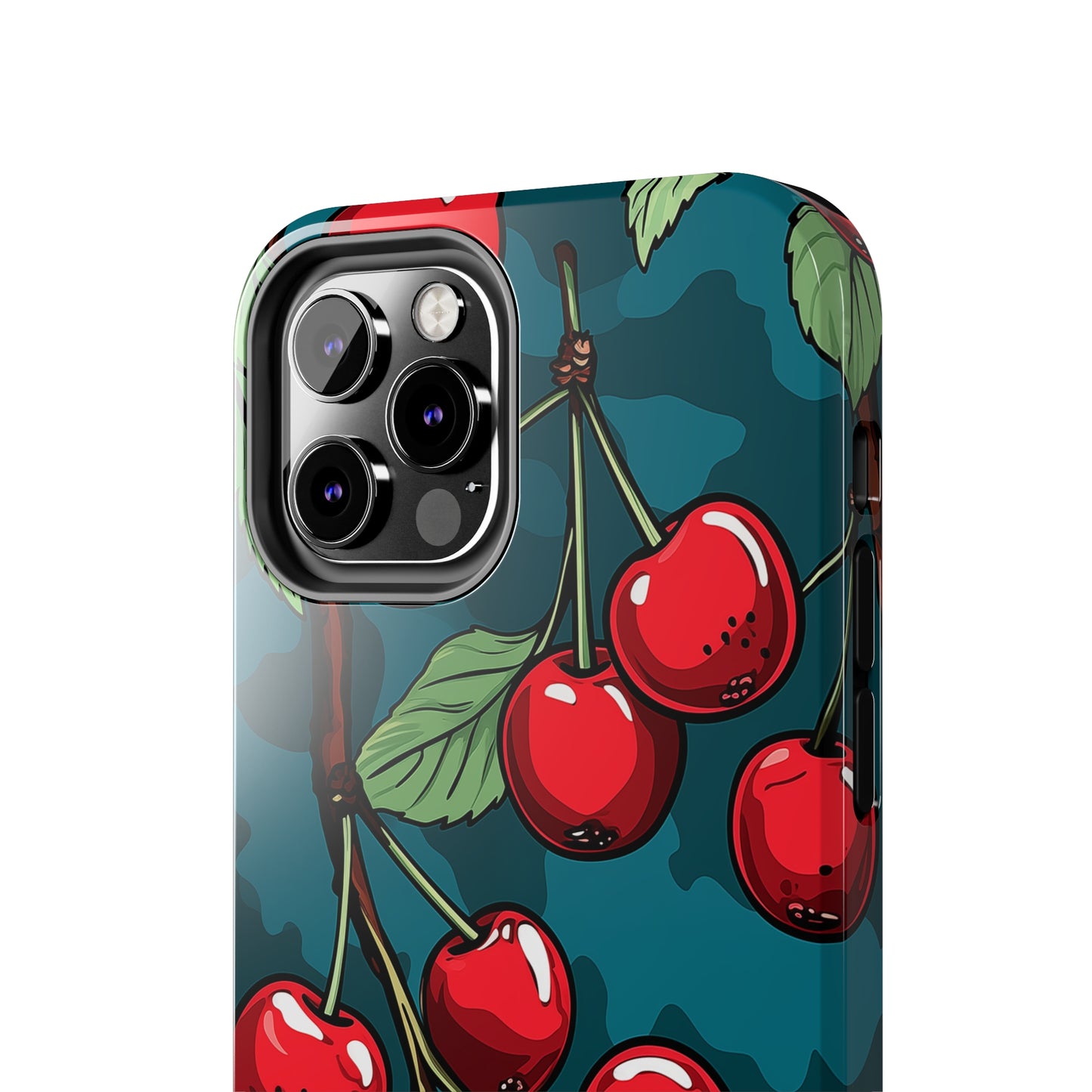 Cherries #10, iPhone 7, 8, X, 11, 12, 13, 14, 15+ case.