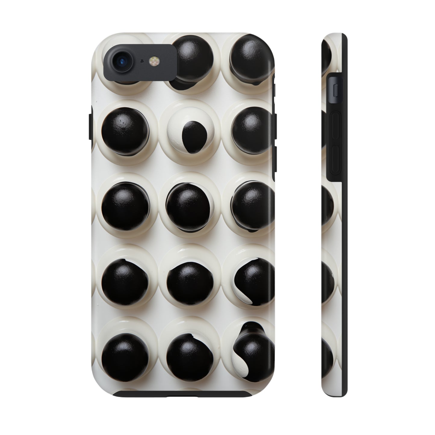 Dots, iPhone 7, 8, X, 11, 12, 13, 14, 15+ case.