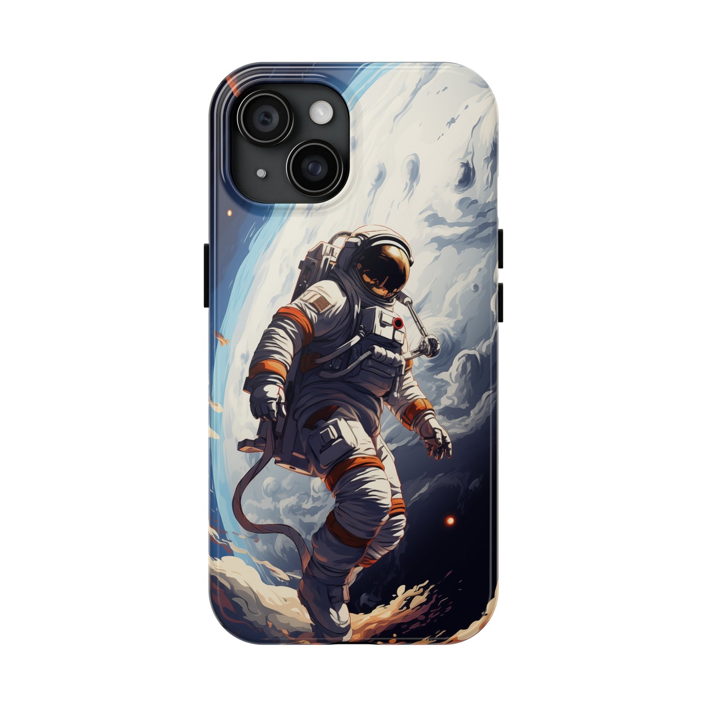 Astronaut #04, iPhone 7, 8, X, 11, 12, 13, 14, 15+ case.