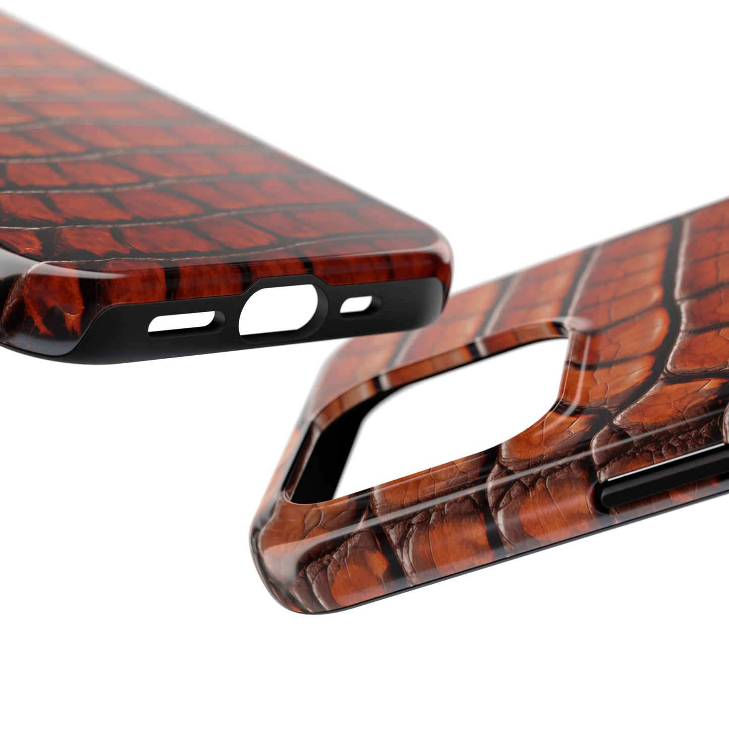 Alligator skin #04, iPhone 7, 8, X, 11, 12, 13, 14, 15+ case.