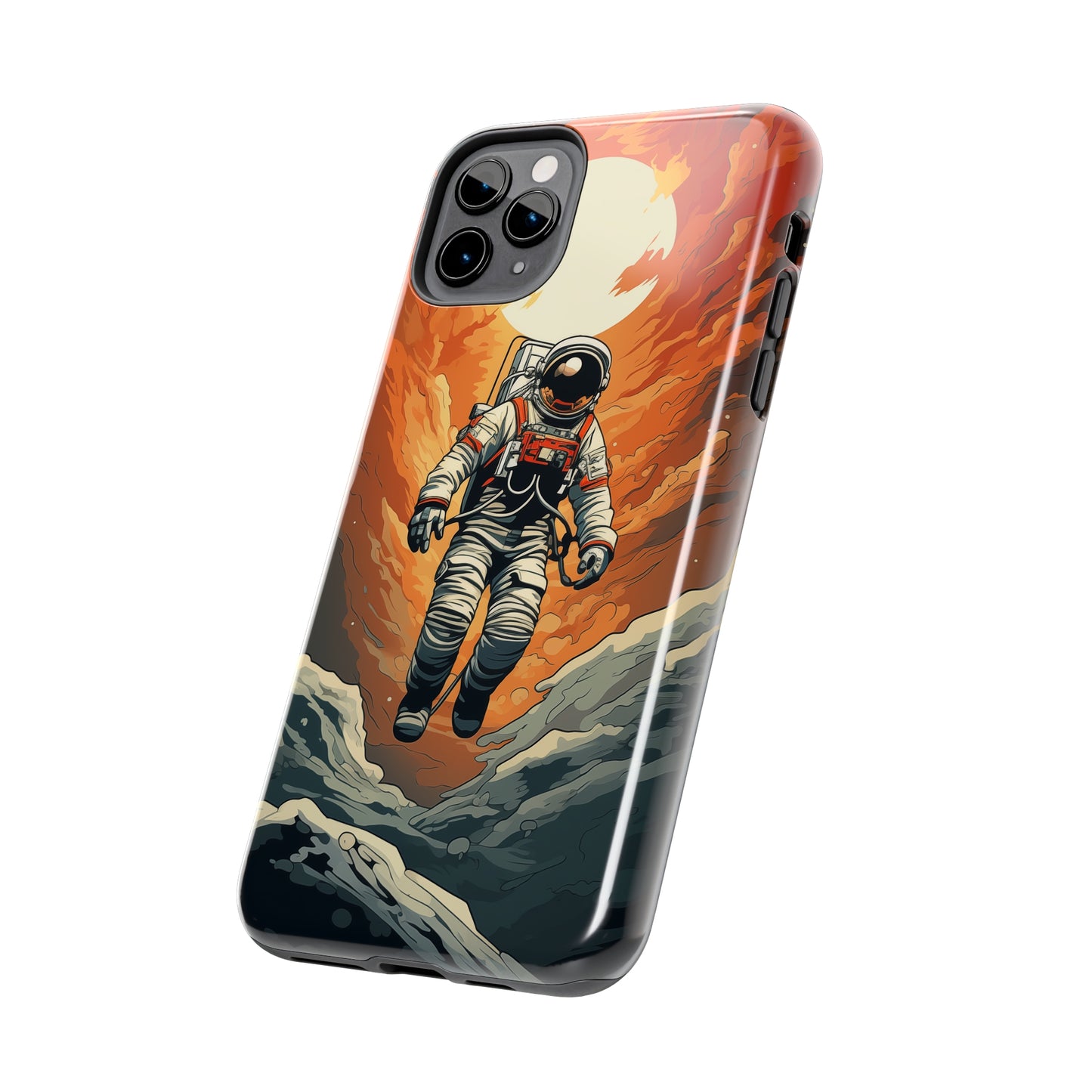 Astronaut #03, iPhone 7, 8, X, 11, 12, 13, 14, 15+ case.