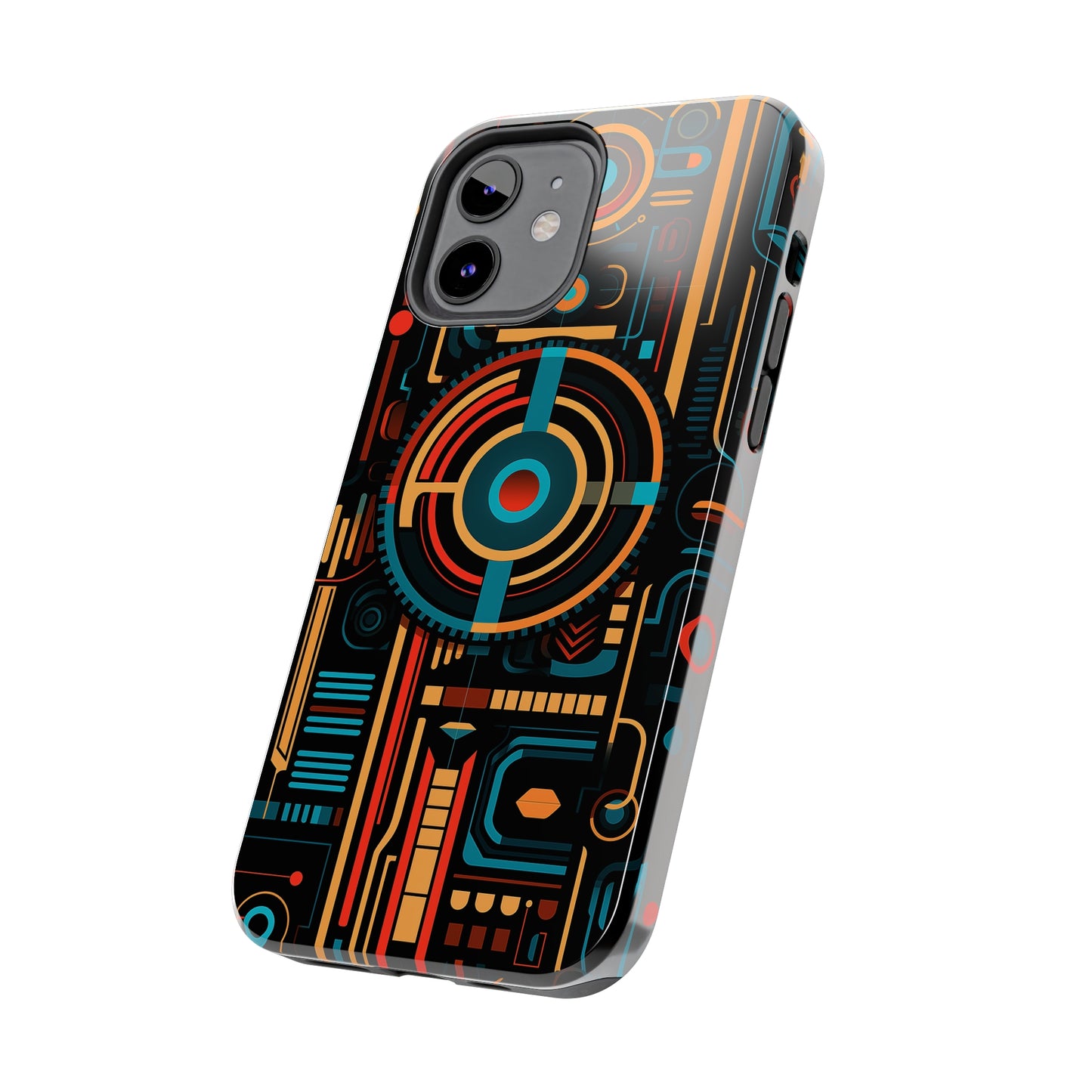 Futuristic #05, iPhone 7, 8, X, 11, 12, 13, 14, 15+ case.