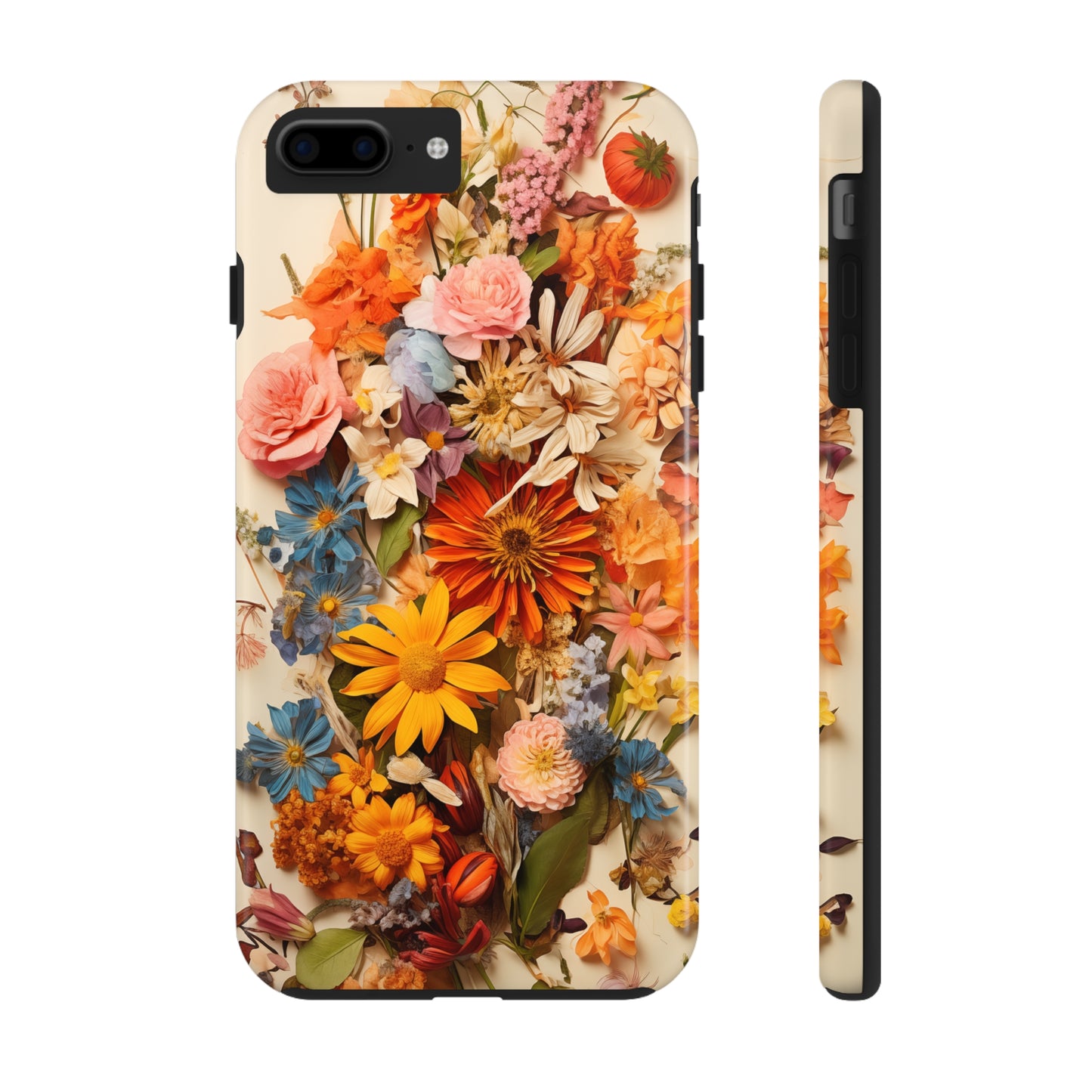 Dried Flowers #03, iPhone 7, 8, X, 11, 12, 13, 14, 15+ case.