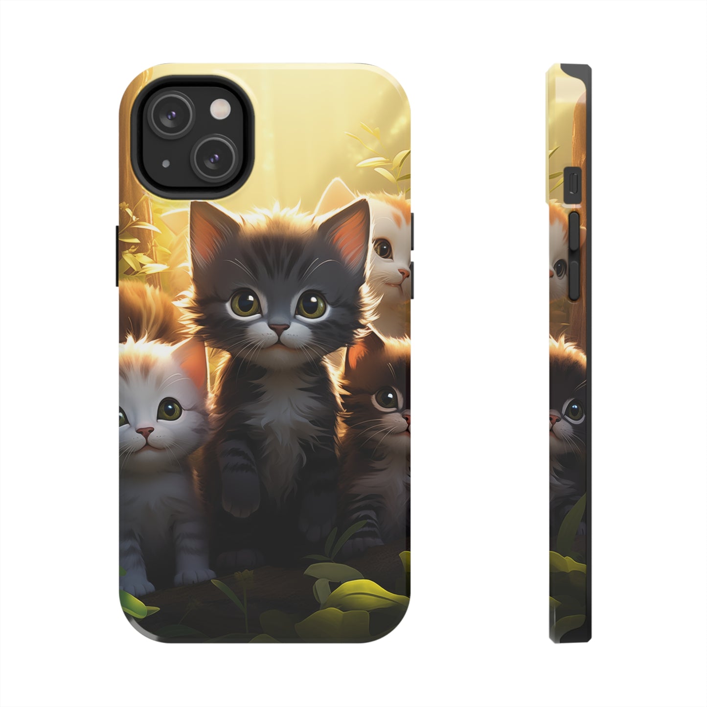 Kittens #02, iPhone 7, 8, X, 11, 12, 13, 14, 15+ case.